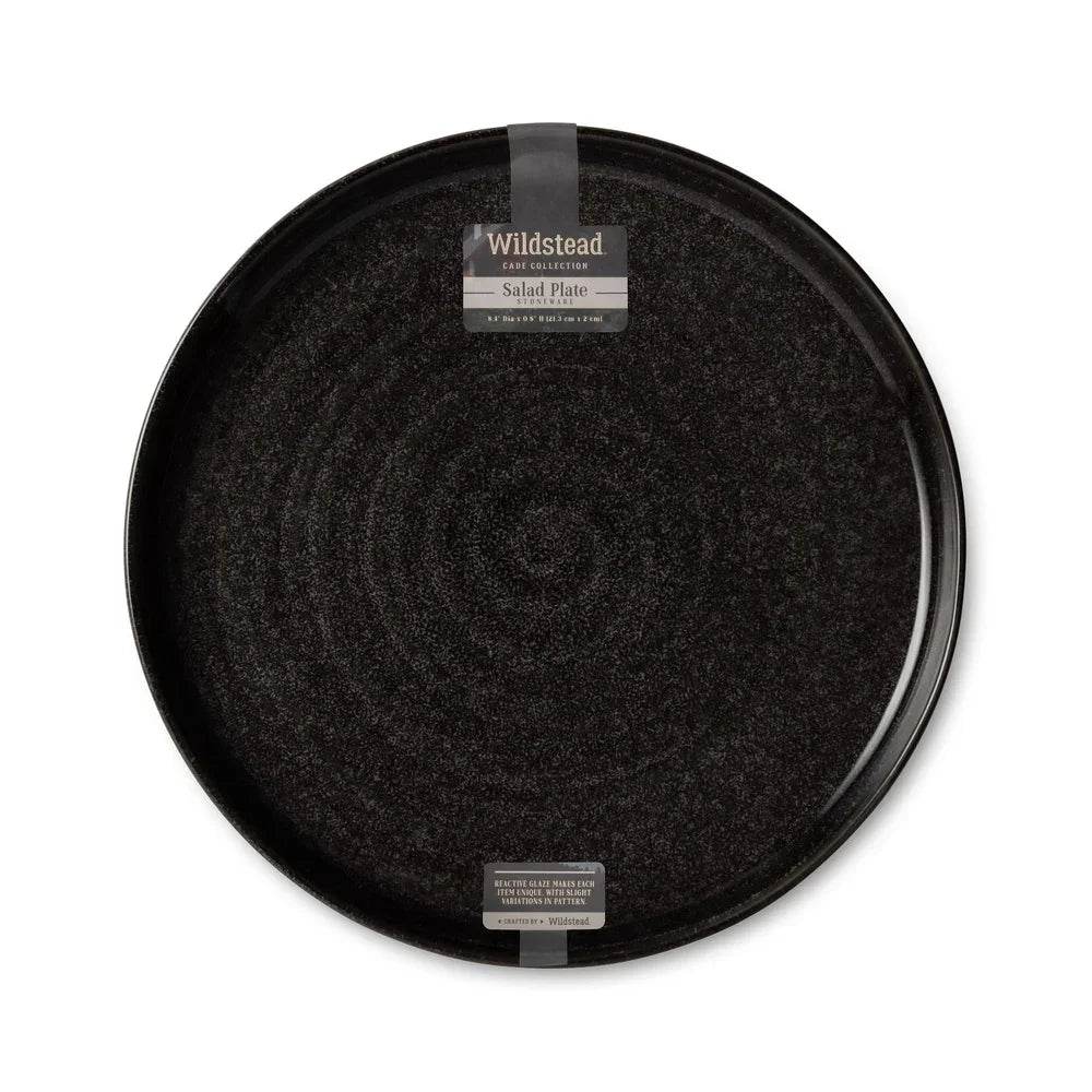 Ceramic Salad Plate Round Rustic Dinnerware - Loft&Timber