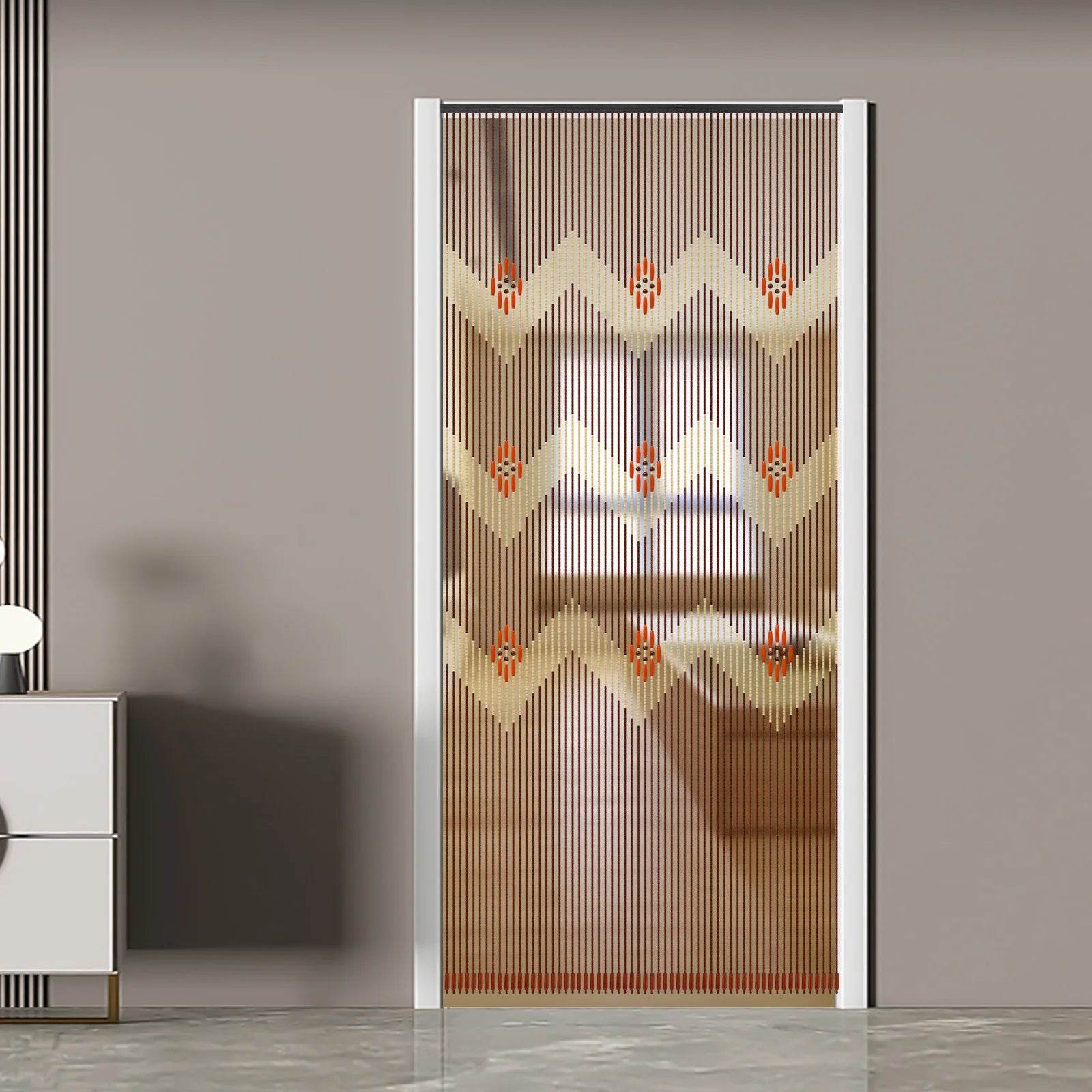 Bamboo Wood Beaded Curtain for Doorway - Loft&Timber