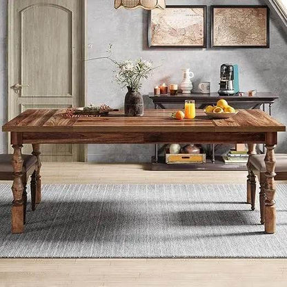 62” Farmhouse Large Dining Table only - Loft&Timber