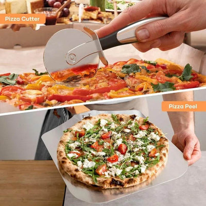Pizza Oven Heats up to 840°F, Bake 12 Inch Pizzas in 90 Seconds