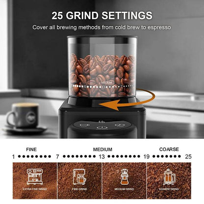 Automatic Conical Burr Coffee Grinder - Loft&Timber