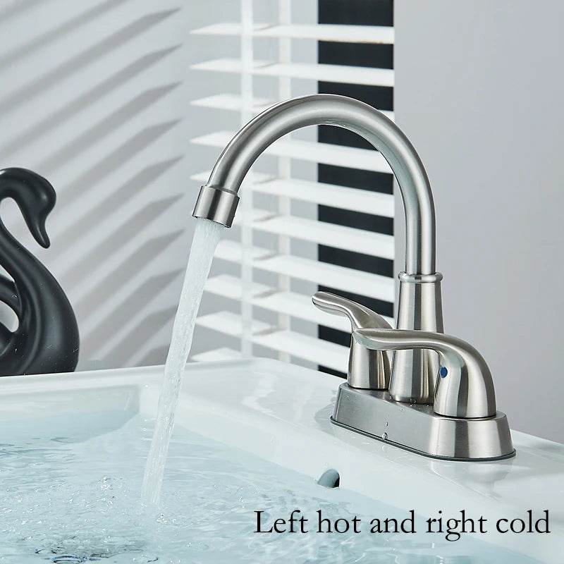 Wanmivezlo Integrated Basin Brass Sink Faucet - Loft&Timber