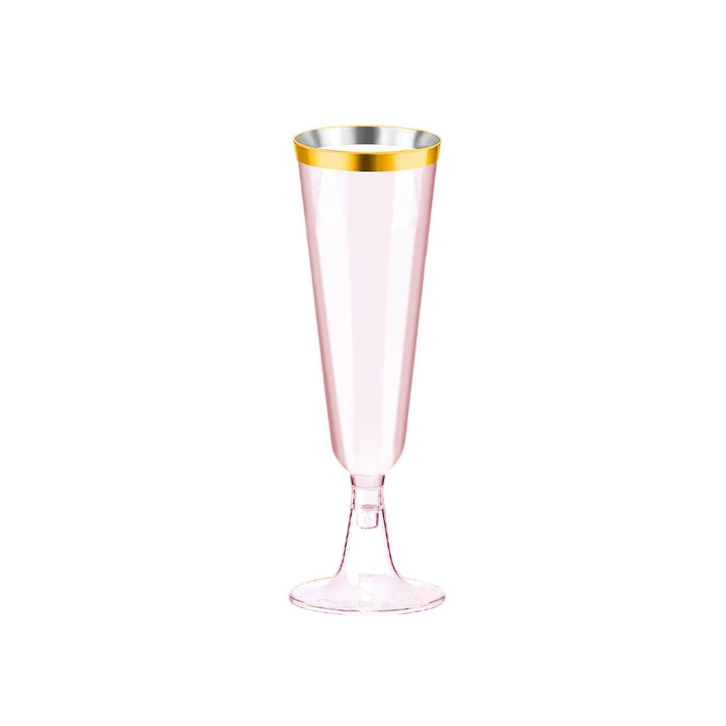 Clear Plastic Champagne Flutes 5.5 Oz - Loft&Timber