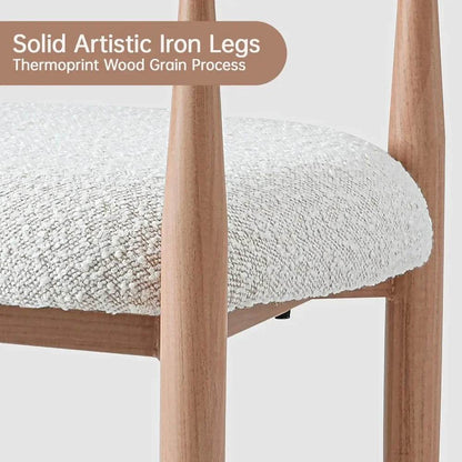 Modern Upholstered Dining Chairs Set of 4 - Loft&Timber