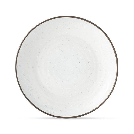 Ceramic Salad Plate Rustic Round Dinnerware Dishwasher Microwave Safe