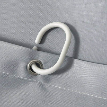 Waterproof Shower Curtain with 12 Hooks - Loft&Timber