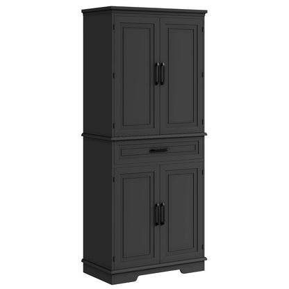72" Large Pantry with Drawers - Loft&Timber