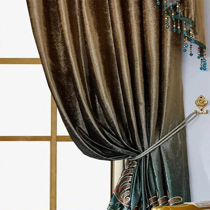 2PCS curtains, high-end European curtains - Loft&Timber