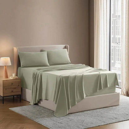 Popular Split King Sheet Set 1800 Ultra-Soft Microfiber Bed Sheets - Loft&Timber