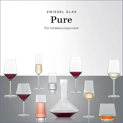 ZWIESEL GLAS Pure Collection Champagne Glasses Set - 6 Pack - Loft&Timber