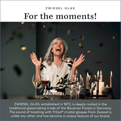 ZWIESEL GLAS Pure Collection Champagne Glasses Set - 6 Pack - Loft&Timber