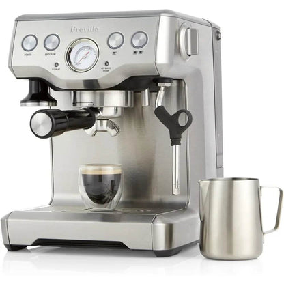 Infuser Espresso Machine, Brushed Stainless Steel - Loft&Timber