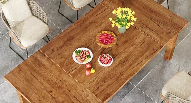 Farmhouse Dining Table for 6-8 - Loft&Timber