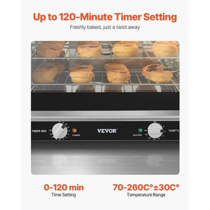 VEVOR Commercial Countertop Oven 66L - Loft&Timber