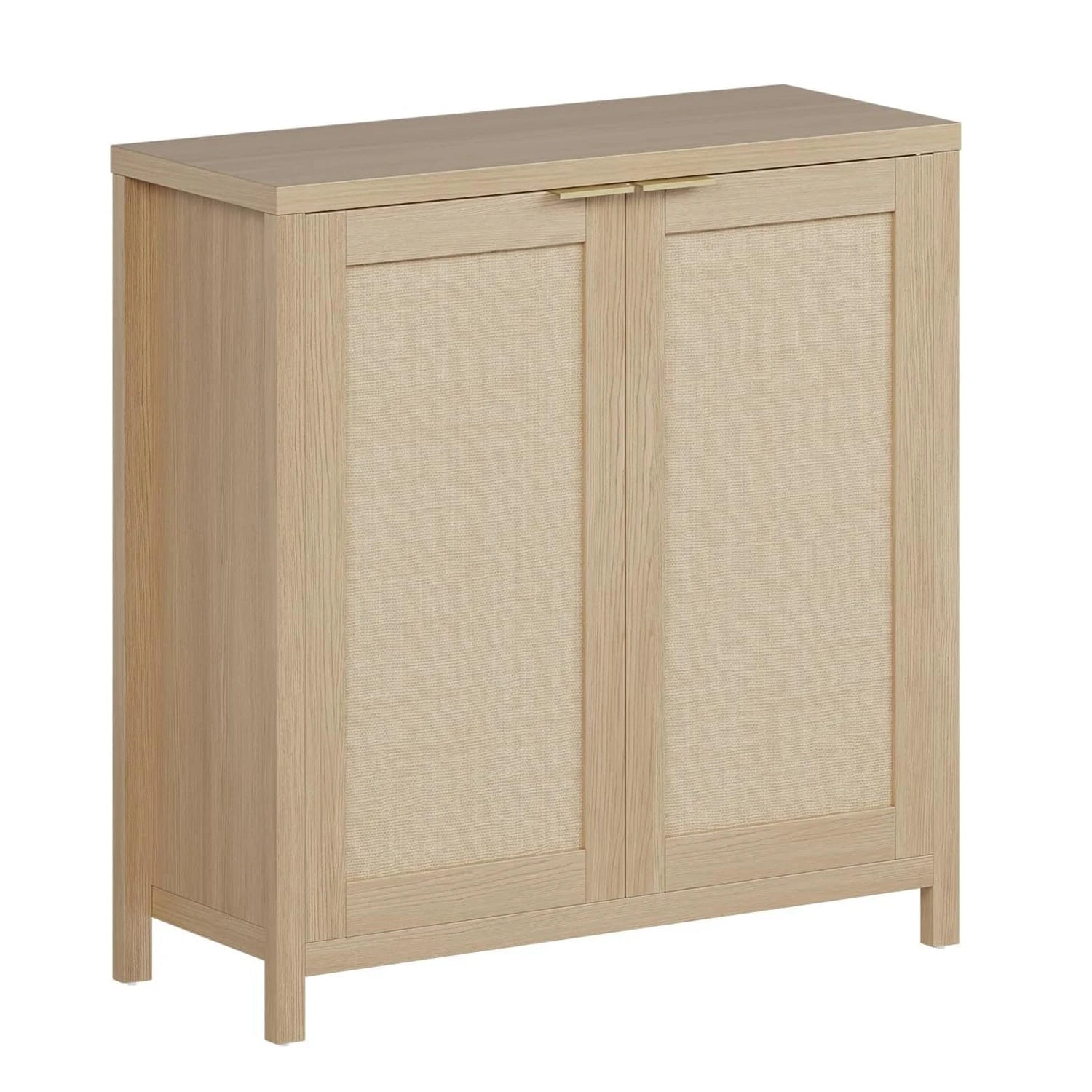 34" Rattan Sideboard Buffet Cabinet - Loft&Timber