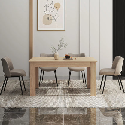 35" Extendable Wooden Dining Table - Loft&Timber