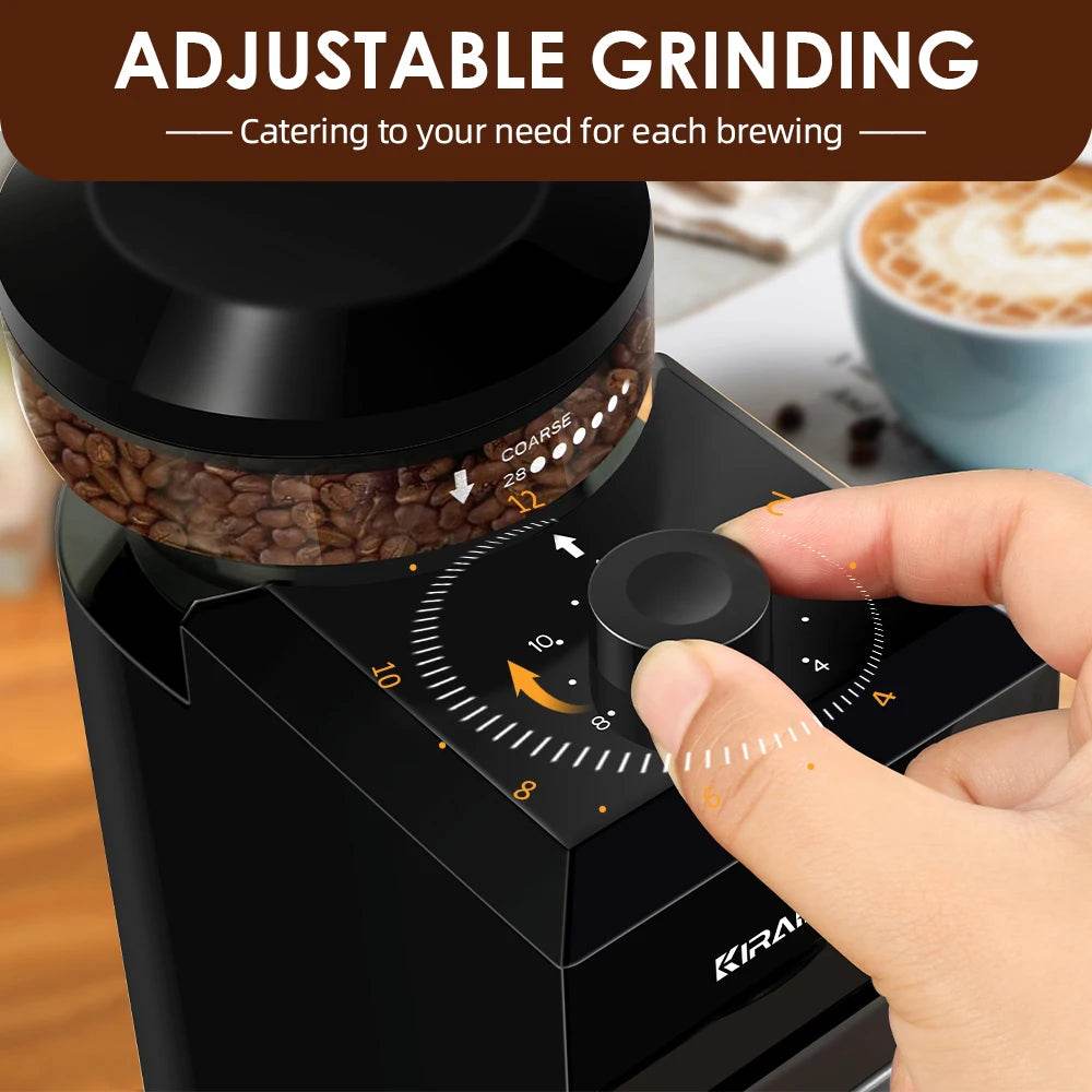 Automatic Burr Mill Coffee Grinder - Loft&Timber