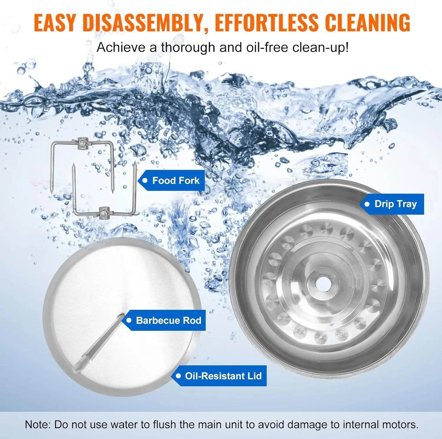 VEVOR Shawarma Grill Machine, 13 lbs Capacity, Chicken Shawarma Cooker Machine with 2 Burners, Gas Vertical Broiler Gyro - Loft&Timber