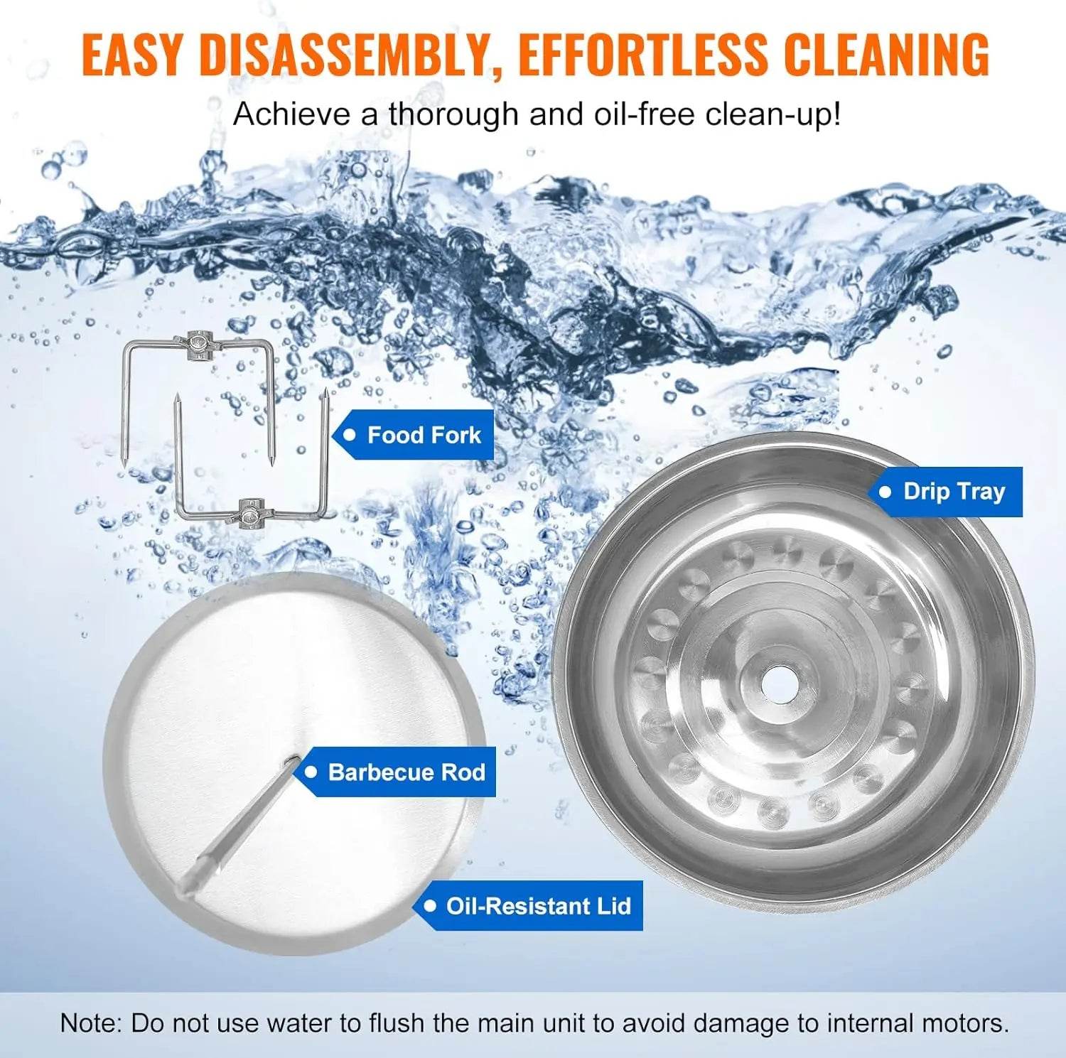 VEVOR Shawarma Grill Machine, 13 lbs Capacity, Chicken Shawarma Cooker Machine with 2 Burners, Gas Vertical Broiler Gyro - Loft&Timber