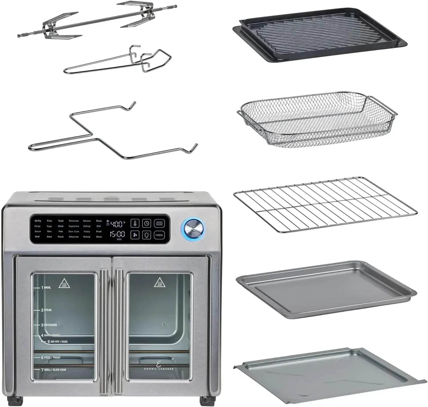 French Door Air Fryer Toaster Oven Combo - Loft&Timber