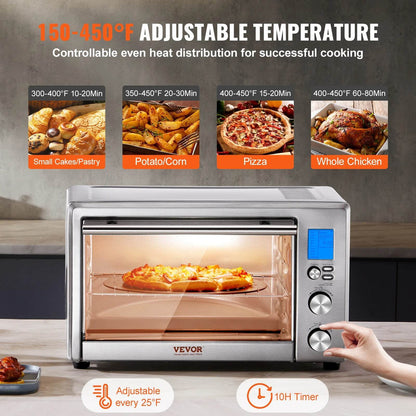 SucceBuy10-IN-1 Convection Oven, 28L/29.6Qt M - Loft&Timber