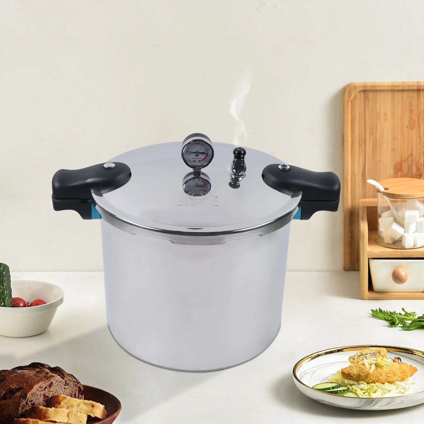 23qt Thick Explosion-Proof Pressure Cooker - Loft&Timber