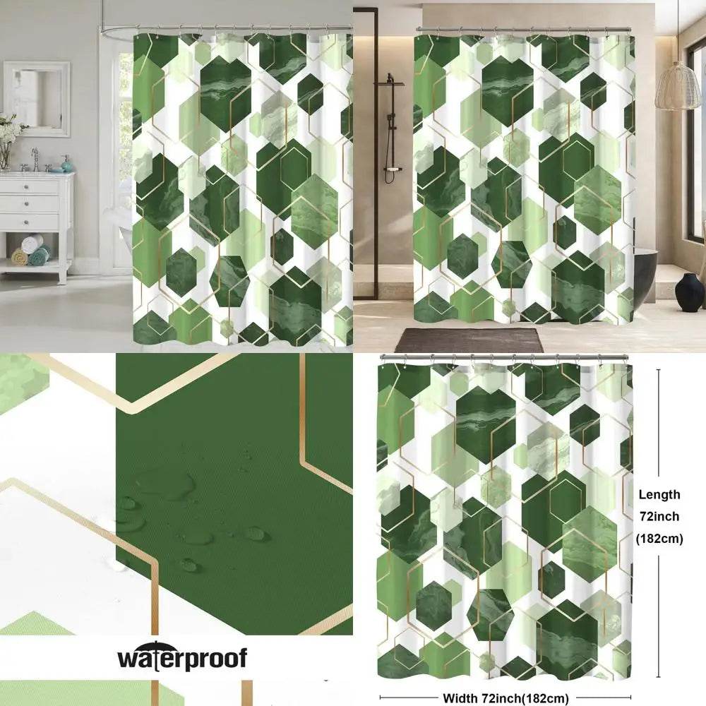sage green shower curtain 72x72 in - Loft&Timber