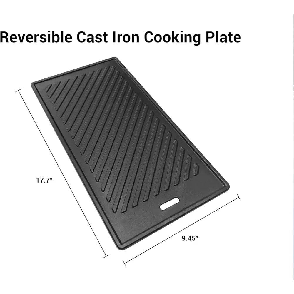 Stainless Steel 4-Burner Propane Gas Grill with Infrared Side Sear and Side Burners - Loft&Timber