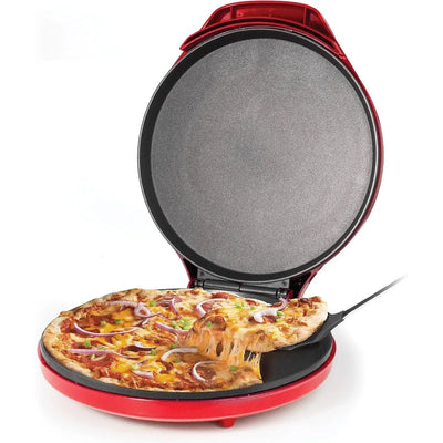 Red Countertop Pizza Maker, 1440-Watt