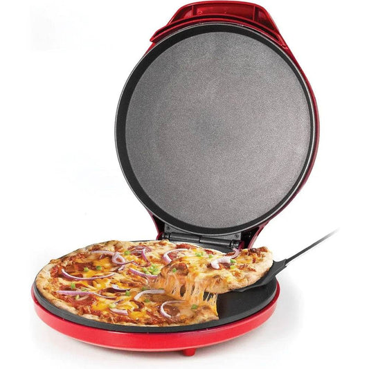 Red Countertop Pizza Maker, 1440-Watt - Loft&Timber