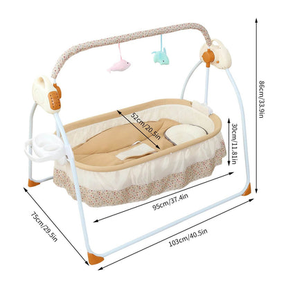 Foldable Electric Baby Cradle - Loft&Timber