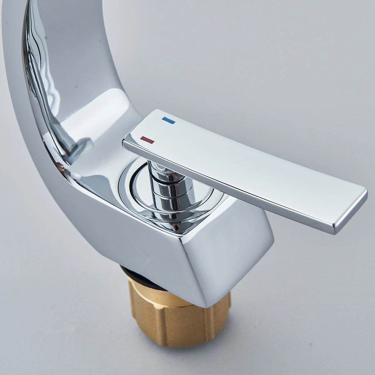 FMHJFISD Chrome Basin Faucet Stainless Steel - Loft&Timber