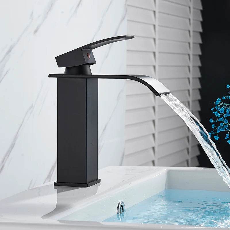 Matte Black Basin Faucet - Loft&Timber