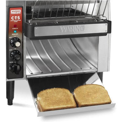 Waring Commercial  Conveyer Toaster, 1000+ slices per hour, 208V, 2700W