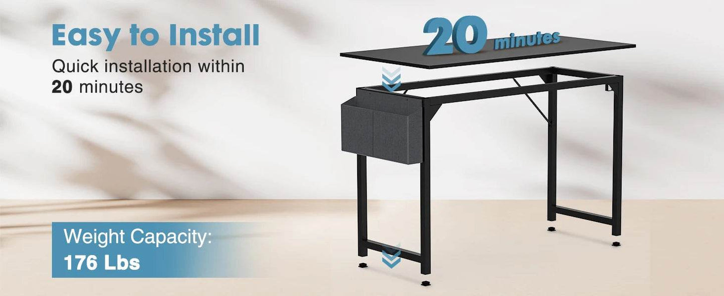 JHK Computer Desk - Loft&Timber