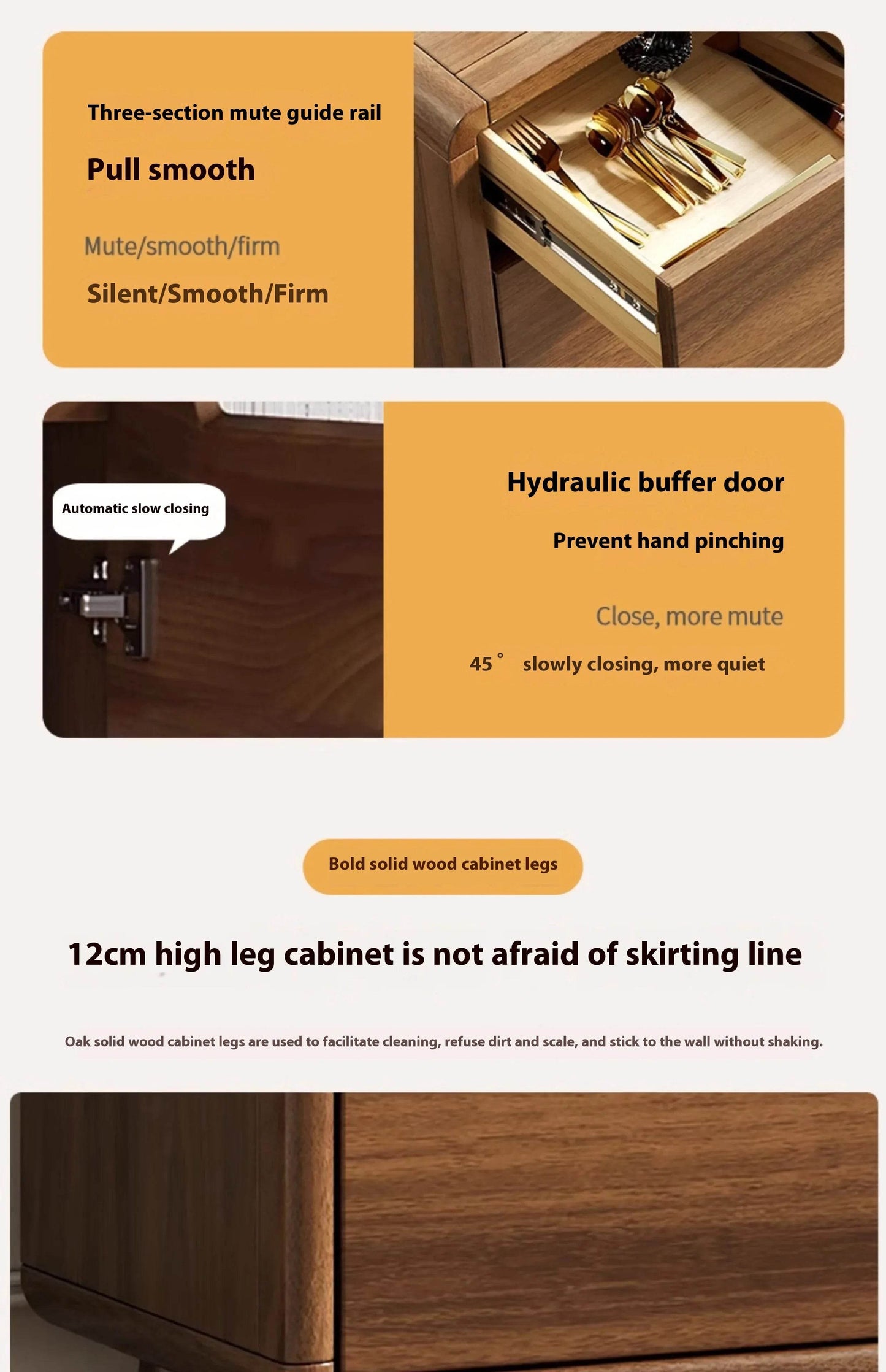 Mid-century Buffet Sideboard - Loft&Timber