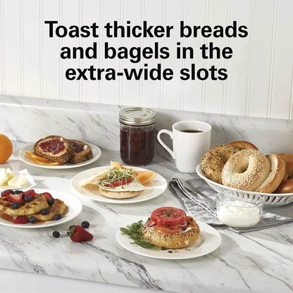 2 Slice Toaster Extra Wide Slots