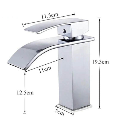 Bathroom sink Faucet Deck Mounted Basin - Loft&Timber