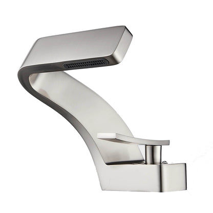 BAKALA Bathroom Deck Mounted Basin Faucet Black - Loft&Timber