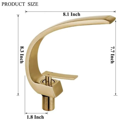 Waterfall Bathroom Faucet 1 Hole - Loft&Timber