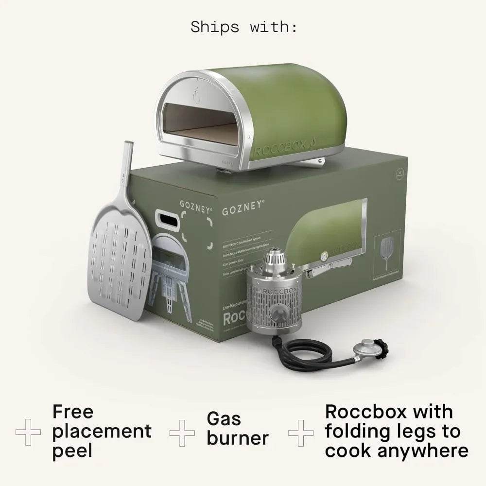 Roccbox Pizza Oven by New Olive Green