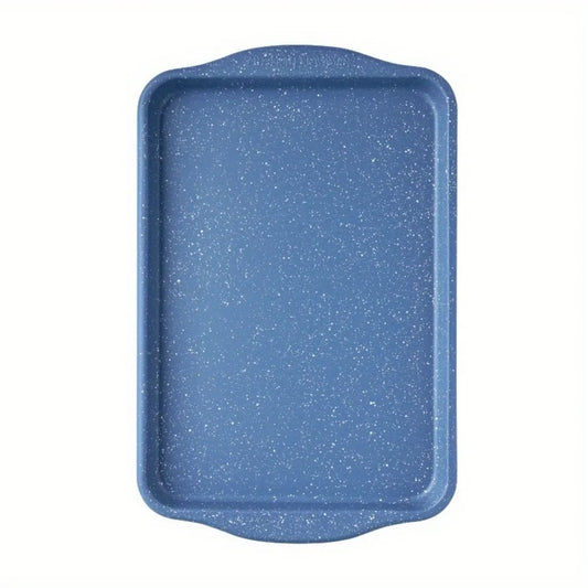 Nonstick Quarter Baking Sheet, 13" x 9", Teal Speckled - Loft&Timber