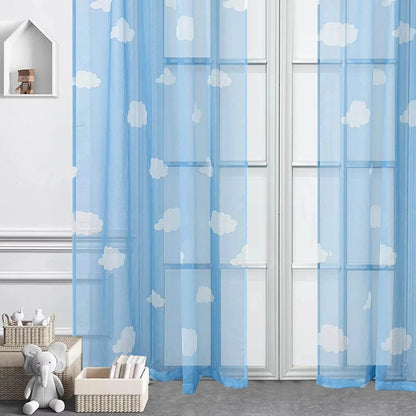 2PCS Cute Cartoon Blue Sky - Loft&Timber