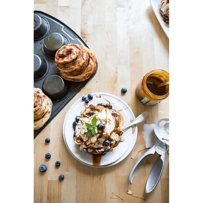 Nonstick Steel Mini Muffin Pan 12 Cup Baking Tray - Loft&Timber