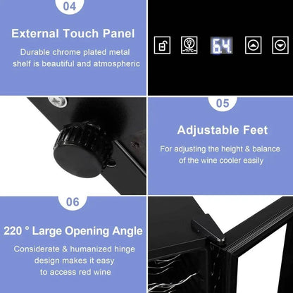 18 Bottle Wine Fridge - Loft&Timber