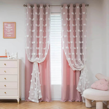 Pink Curtains For Living Room - Loft&Timber