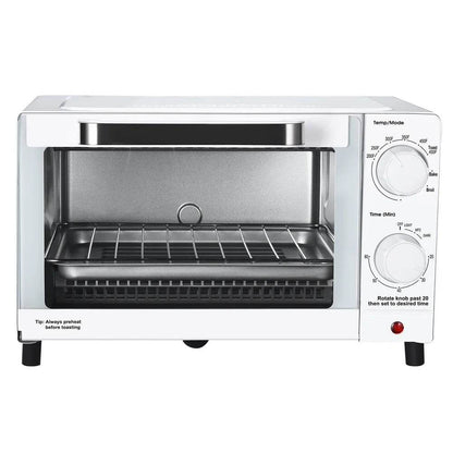4 Slice Toaster Oven with Baking Rack and Pan 3 Settings - Loft&Timber
