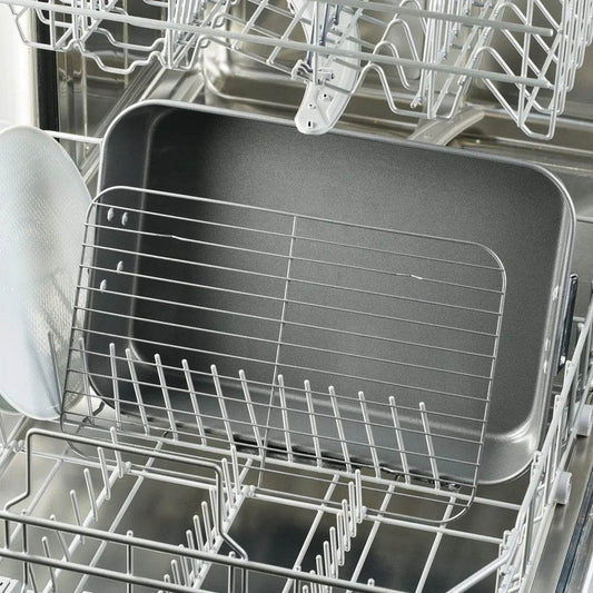 Nonstick Steel Roasting Pan with Removable Rack - Loft&Timber