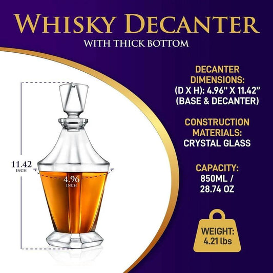 Whiskey Decanter Glass