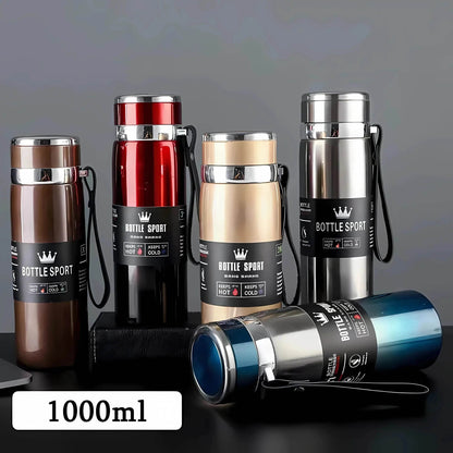 Cold and Hot Water Bottle Thermos for Water Tea Coffee Vacuum Flasks Stainless Steel - Loft&Timber